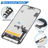 Reemplazo de pantalla LCD OLED JK Soft para iPhone 14: actualización de calidad superior