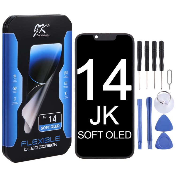 Reemplazo de pantalla LCD OLED JK Soft para iPhone 14: actualización de calidad superior