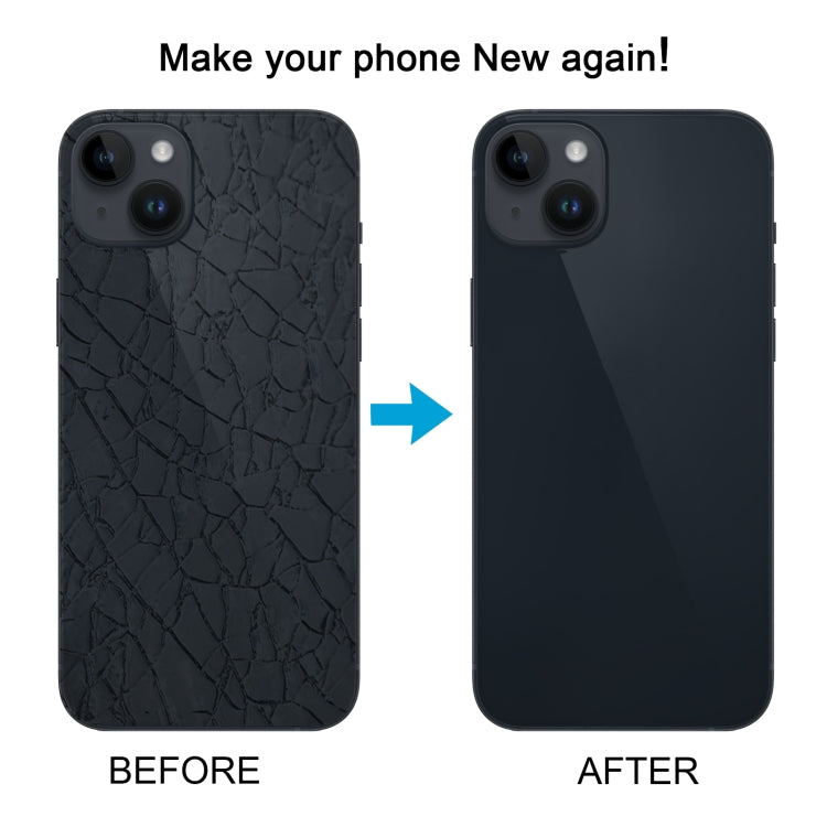 iPhone 14 Glass Back Cover with Wireless Charging and Flash Bracket for Ultimate Protection
