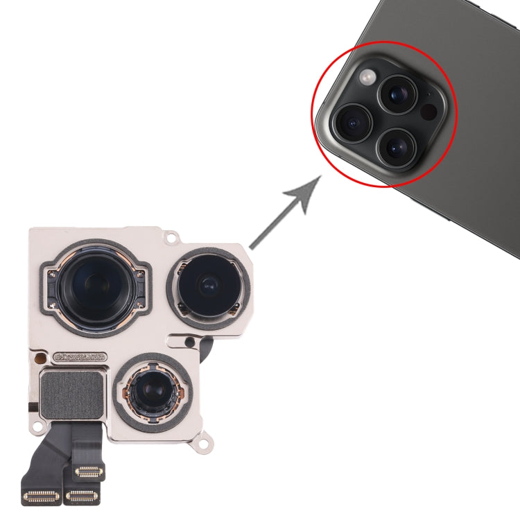 Reemplazo de la cámara trasera del iPhone 15 Pro