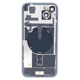 Carcasa trasera de cristal para iPhone 15 Plus con carga inalámbrica y soporte de flash para máxima protección