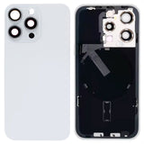 iPhone 15 Pro Glass Back Cover with Wireless Charging & Flash Bracket