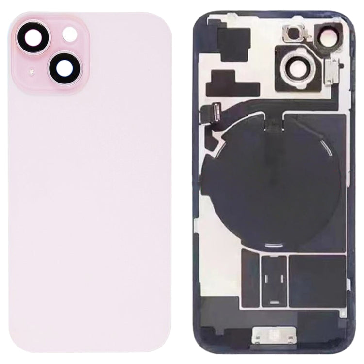 iPhone 15 Glass Back Cover with Flash Bracket and Wireless Charging Module
