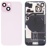 iPhone 15 Glass Back Cover with Flash Bracket and Wireless Charging Module
