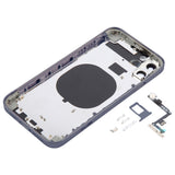 Carcasa trasera para iPhone 11 a iPhone 15 Pro: diseño de imitación elegante