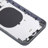 Carcasa trasera para iPhone 11 a iPhone 15 Pro: diseño de imitación elegante