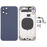 Carcasa trasera para iPhone 11 a iPhone 15 Pro: diseño de imitación elegante