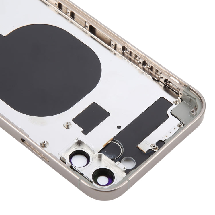 Back Cover for iPhone 11 to iPhone 15 Pro – Imitation Design