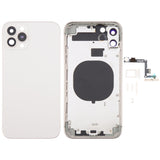 Carcasa trasera para iPhone 11 a iPhone 15 Pro: diseño de imitación elegante