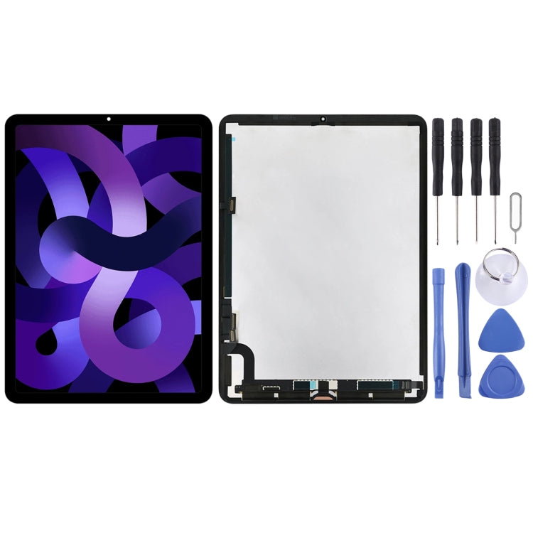 Premium LCD Screen & Digitizer Full Assembly for iPad Air 5 (2022) A2589 A2591 - Complete Replacement for iPad Air 5th Gen