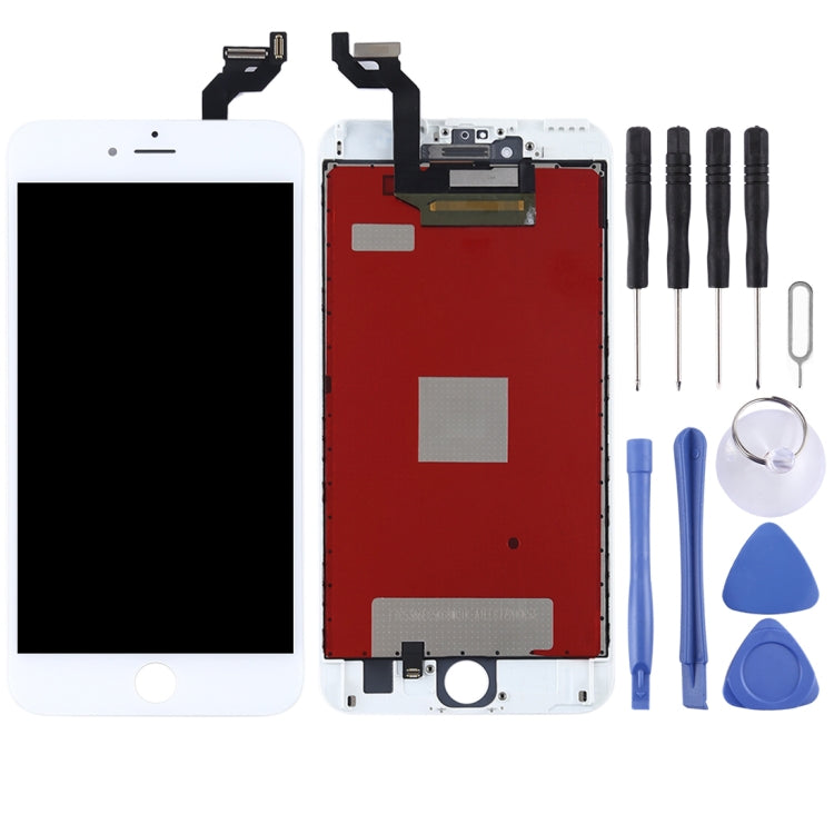 Reemplazo de pantalla LCD original para iPhone 6S Plus: pantalla blanca y negra de alta calidad