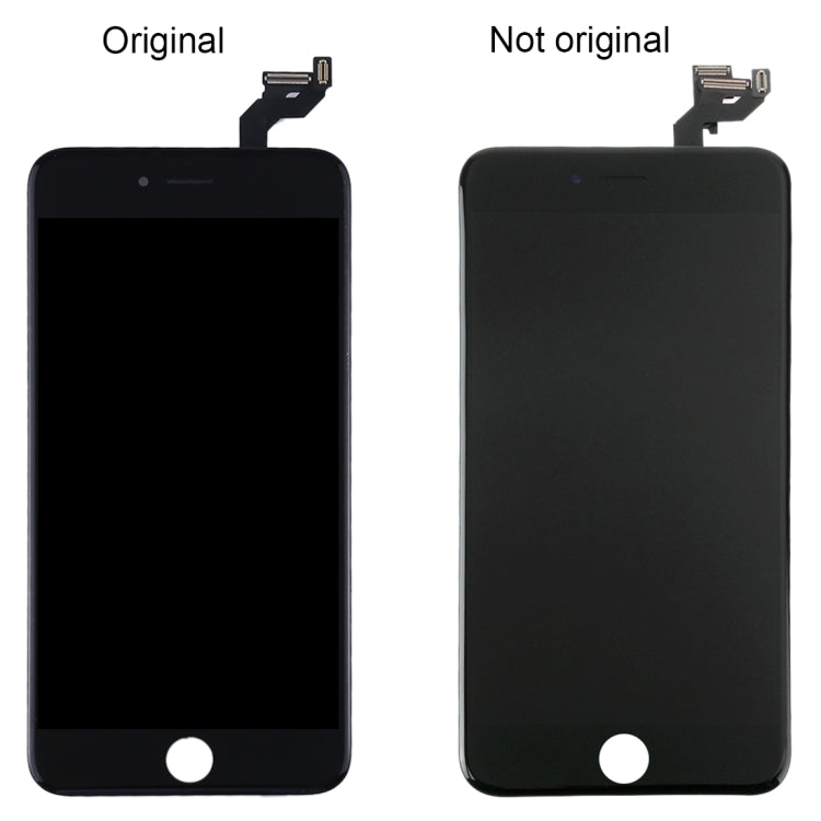 Original LCD Screen for iPhone 6S Plus - White & Black Replacement, High-Quality iPhone Display