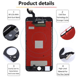 Original LCD Screen for iPhone 6S Plus - White & Black Replacement, High-Quality iPhone Display