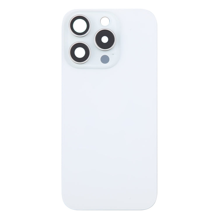 For iPhone 16 Pro Max Glass Original Battery Back Cover with Camera Lens Cover