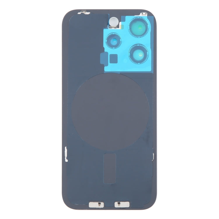 For iPhone 16 Pro Max Glass Original Battery Back Cover with Camera Lens Cover