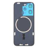 Carcasa trasera de cristal para iPhone 16 Pro Max con imán MagSafe y protección de lente - Calidad original