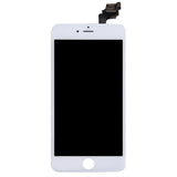 Reemplazo de pantalla LCD premium para iPhone 6 Plus: kit 4 en 1 con cámara frontal en blanco y negro