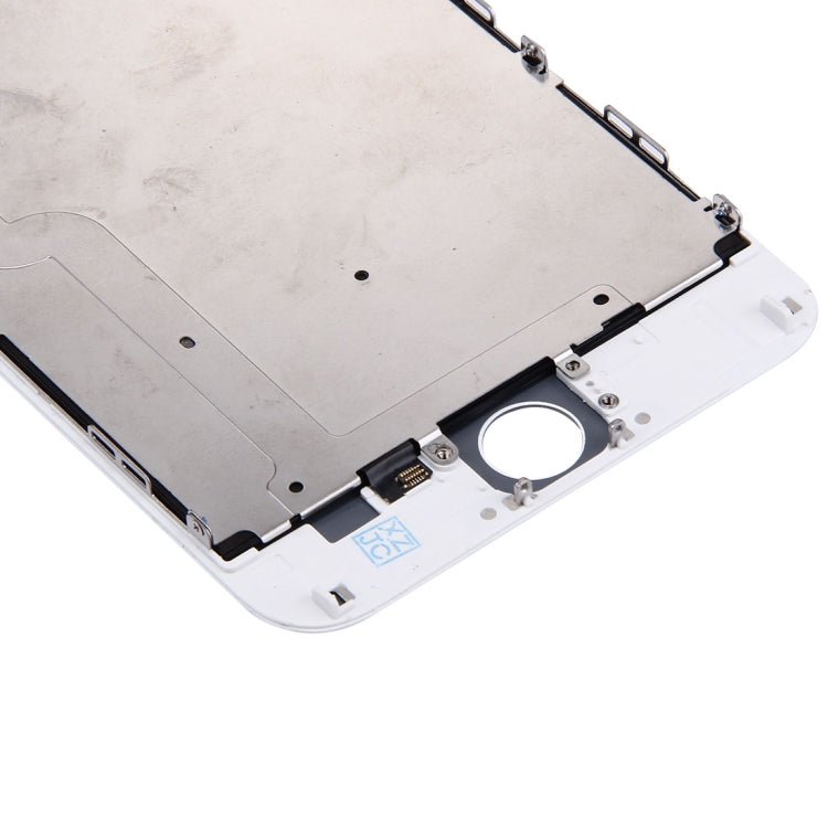 Reemplazo de pantalla LCD premium para iPhone 6 Plus: kit 4 en 1 con cámara frontal en blanco y negro