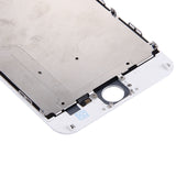 Reemplazo de pantalla LCD premium para iPhone 6 Plus: kit 4 en 1 con cámara frontal en blanco y negro