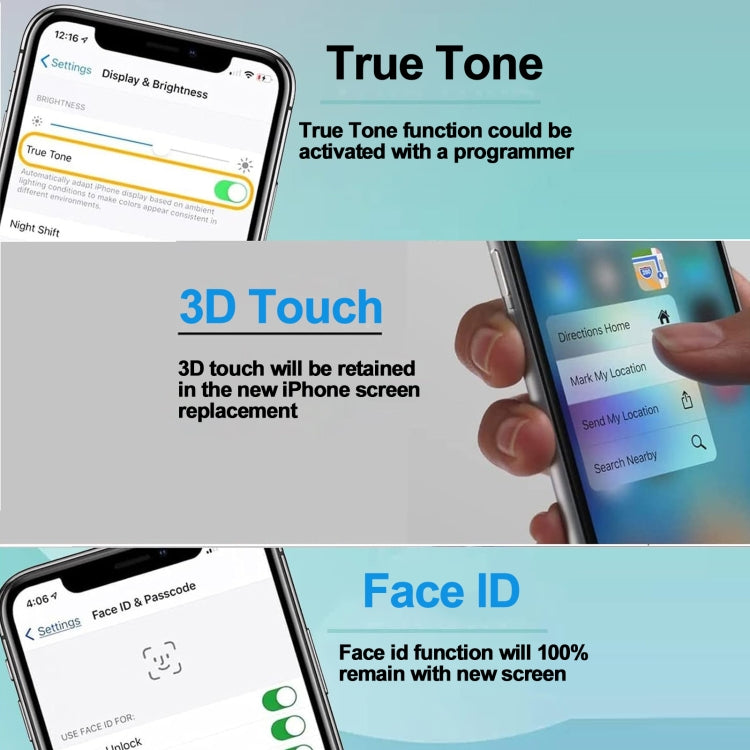 iPhone 16 Pro Original LTPO Super Retina XDR OLED Screen