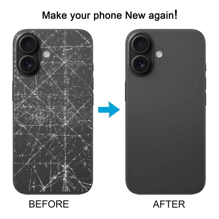 iPhone 16 Plus Battery Back Cover with Camera Lens