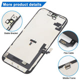 Reemplazo de pantalla LCD HD para iPhone 16 con digitalizador completo