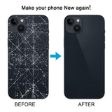 iPhone 14 Battery Back Cover with Middle Frame - China Version