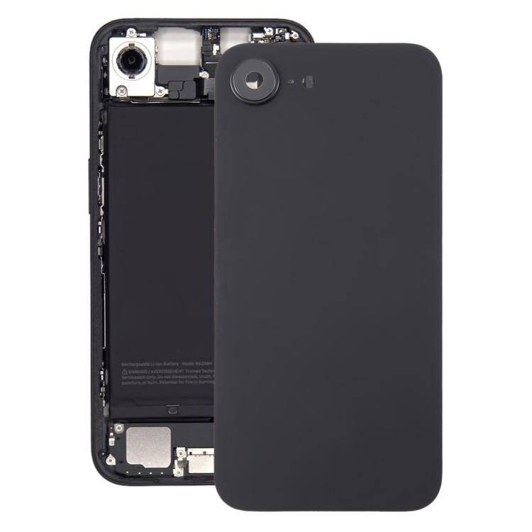 iPhone 16e Glass Battery Back Cover with Camera Lens - Durable Protection and Style