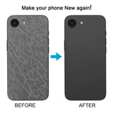 iPhone 16e Glass Battery Back Cover with Camera Lens - Durable Protection and Style