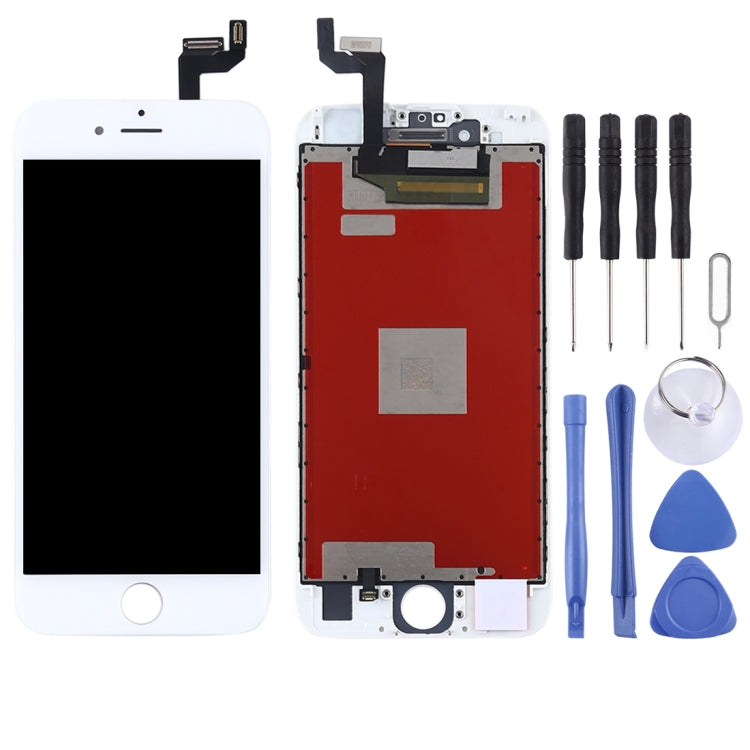 Original LCD Screen for iPhone 6S - White & Black Replacement Display, Premium Quality Parts for Easy Fix