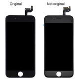 Reemplazo de pantalla LCD original para iPhone 6S: piezas de pantalla en blanco y negro de primera calidad para una fácil reparación.