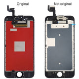 Reemplazo de pantalla LCD original para iPhone 6S: piezas de pantalla en blanco y negro de primera calidad para una fácil reparación.