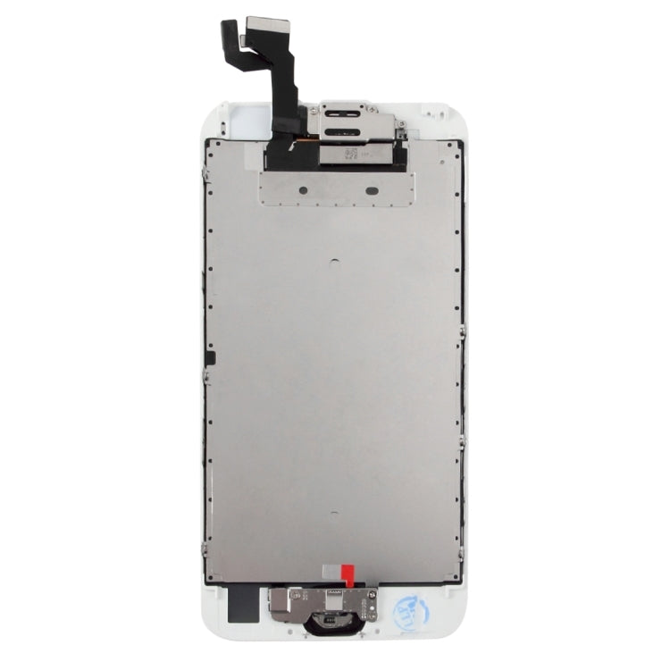 Digitalizador para iPhone 6s - Reemplazo original 4 en 1 con cámara frontal, LCD, marco y panel táctil en blanco/negro