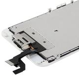 Digitalizador para iPhone 6s - Reemplazo original 4 en 1 con cámara frontal, LCD, marco y panel táctil en blanco/negro