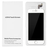 50 cajas de embalaje para pantalla LCD de iPhone 6s: cajas de cartón blancas resistentes para un embalaje seguro de piezas de iPhone.