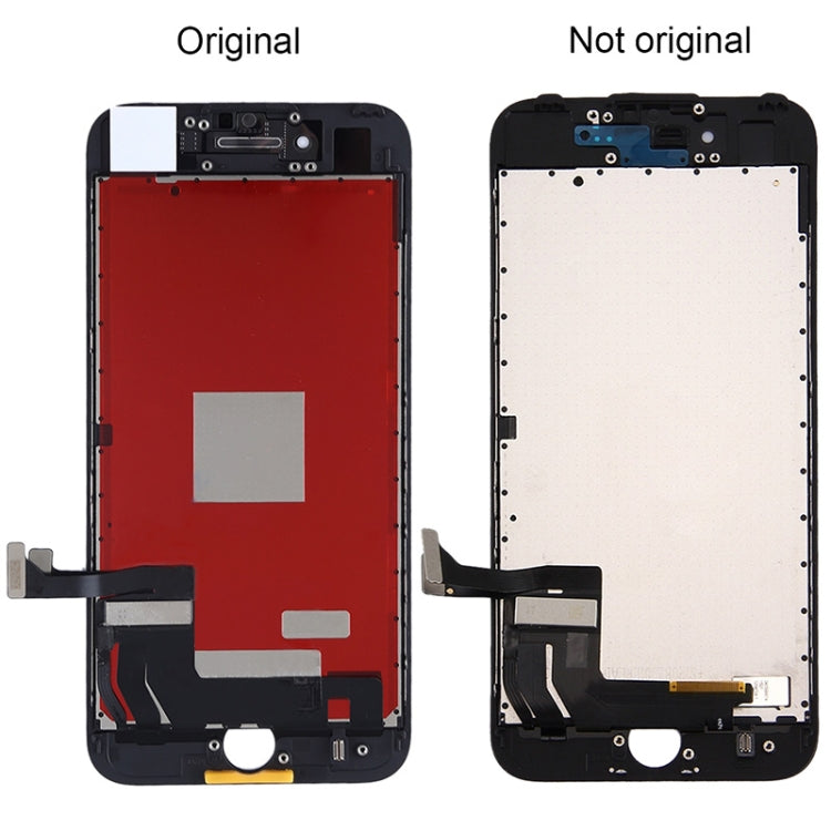 Reemplazo de pantalla LCD original para iPhone 7 (pantalla blanca y negra)