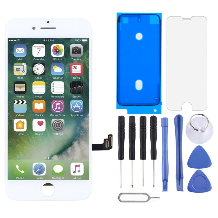 Reemplazo de pantalla LCD original para iPhone 7 (pantalla blanca y negra)
