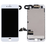 Reemplazo de pantalla LCD para iPhone 7 con cámara frontal (opciones en blanco y negro)