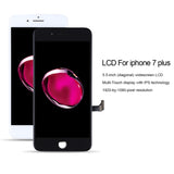 Original LCD Screen for iPhone 7 Plus, i7 Plus Original White, i7 Plus Original Black