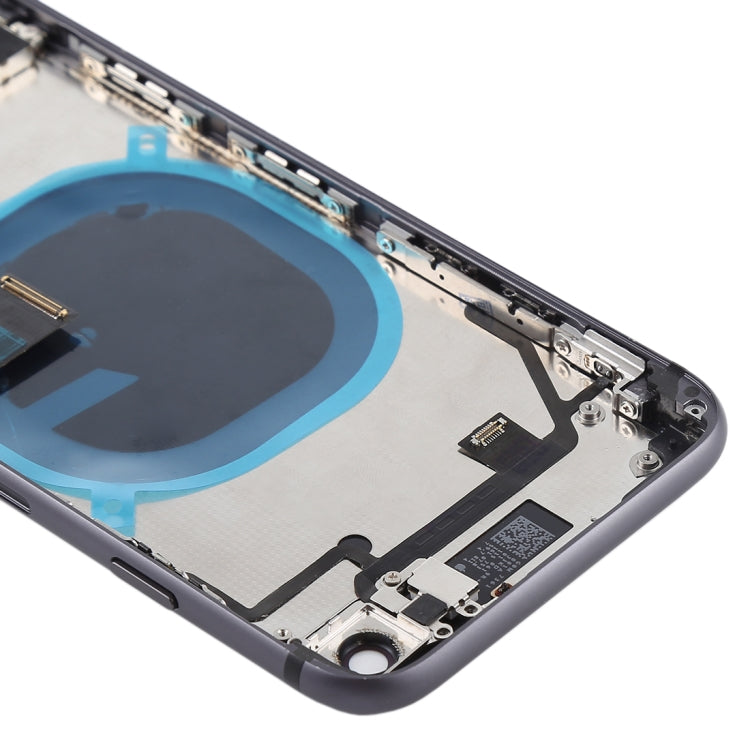 iPhone 8 Full Assembly Parts - Battery Cover, Side Keys, Vibrator, Speaker, Power & Volume Buttons, Card Tray