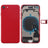 iPhone 8 Full Assembly – Battery Cover with Side Keys, Vibrator, Speaker, Power & Volume Buttons, Card Tray - LYDARZ