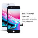 Original iPhone 8 LCD Screen Replacement - Premium Quality Parts in White & Black, Easy Installation