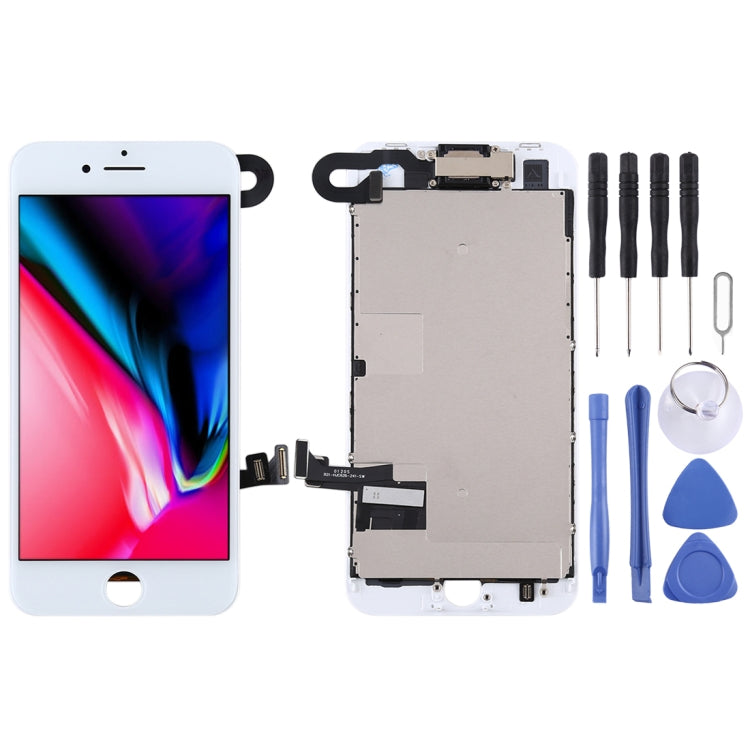 LCD Screen Replacement iPhone 8 – Front Camera Included, Available in White & Black