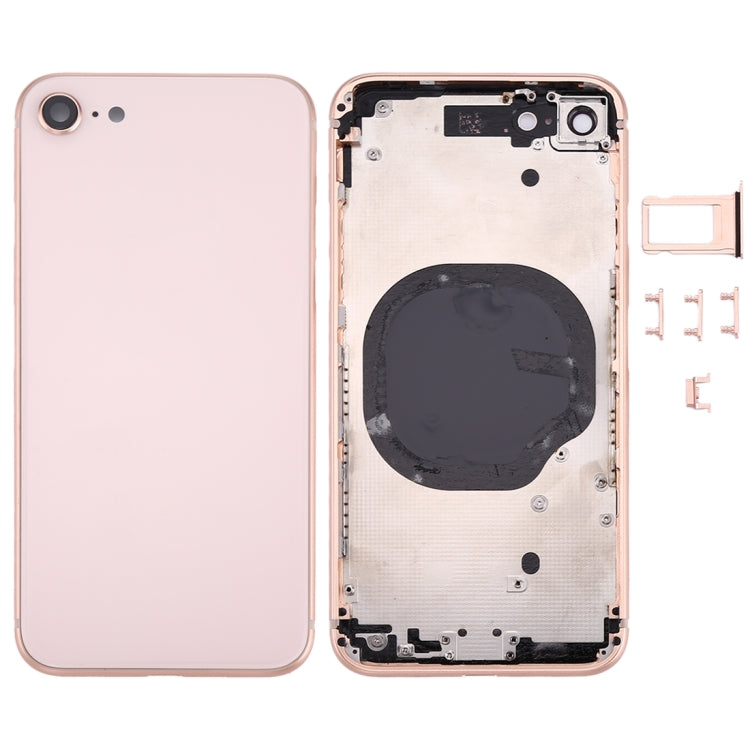 iPhone 8 Back Housing Cover with Side Keys - Premium Replacement Part for All Models