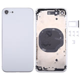 iPhone 8 Back Housing Cover with Side Keys - Premium Replacement Part for All Models