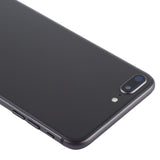 iPhone 8 Plus Battery Back Cover Assembly with Side Keys, Vibrator, Speaker Ringer Buzzer, Power & Volume Button Flex Cable, Card Tray - Full Assembly