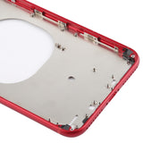 iPhone 8 Plus Transparent Back Cover with Camera Lens, SIM Card Tray & Side Keys - Clear, White, Gold & Red Options Available