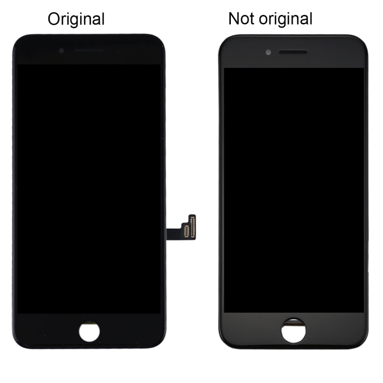 Reemplazo de pantalla LCD original para iPhone 8 Plus - Reparación de pantalla en blanco y negro para reemplazo de pantalla LCD de iPhone 8 Plus