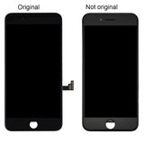 Reemplazo de pantalla LCD original para iPhone 8 Plus - Reparación de pantalla en blanco y negro para reemplazo de pantalla LCD de iPhone 8 Plus