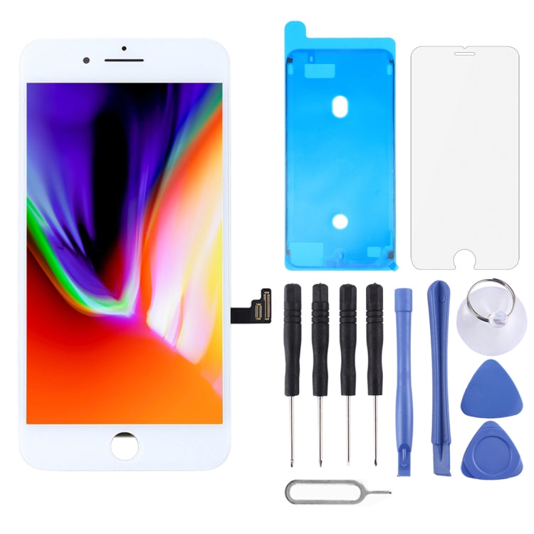 Reemplazo de pantalla LCD original para iPhone 8 Plus - Reparación de pantalla en blanco y negro para reemplazo de pantalla LCD de iPhone 8 Plus